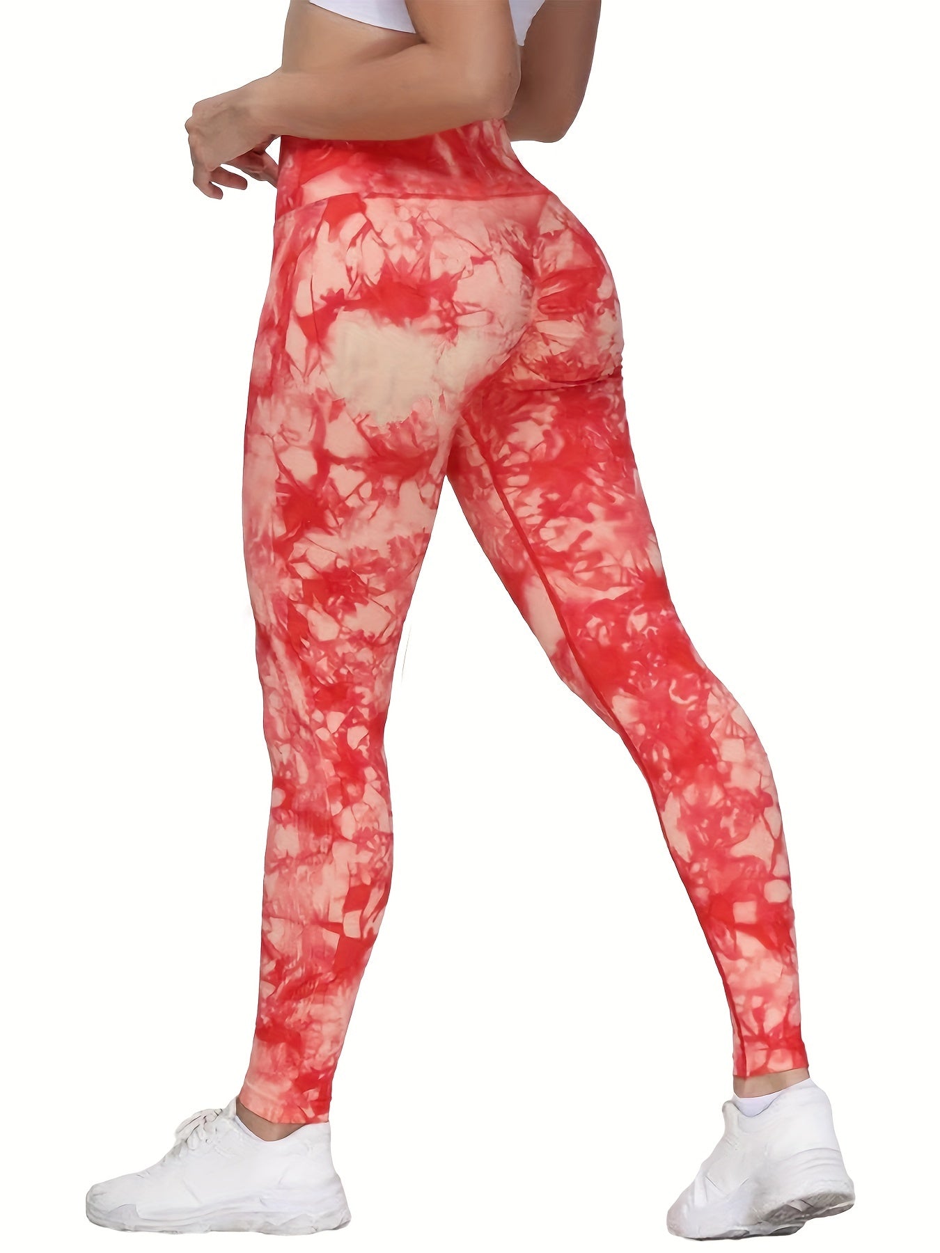Tie Dye Butt Lifting High Rise Yoga Pants
