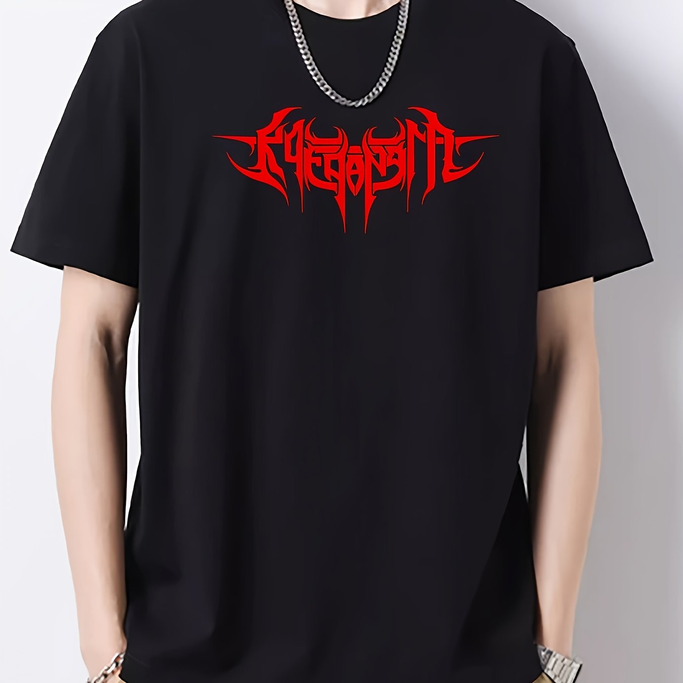 Men's Crew Neck Vintage T Shirt Casual Top for Spring Summer