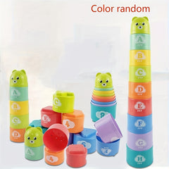 Grasping & Stacking Puzzle Toy for Fine Motor Skills