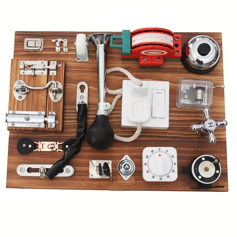 Piosoo Locking Board Mechanical Learning Toy