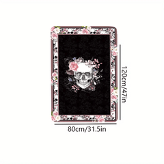 Halloween Skull Printed Carpet 80x119