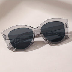 Oversized Cat Eye Sunglasses UV400 Anti Glare Glasses