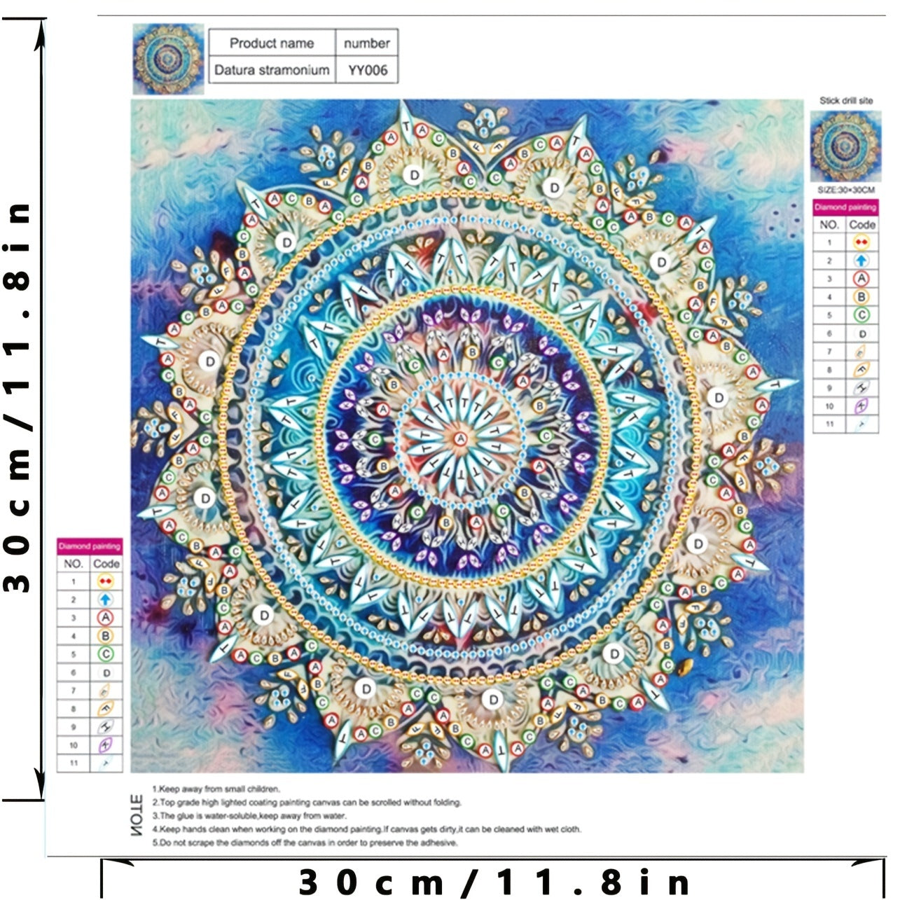 DIY 5D Diamond Painting Set with Special Shapes Rhinestones