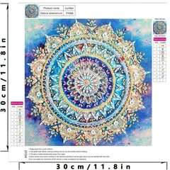 DIY 5D Diamond Painting Set with Special Shapes Rhinestones
