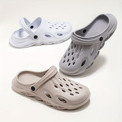 Men's Closed Toe Clogs Sandals Soft Sole Outdoor Walking Shoes