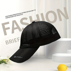 Mesh Sunshade Breathable Baseball Cap Letter Embroidery