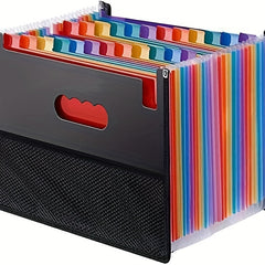 Accordion File Box Receipt Organizer A-Z Extended File Folder