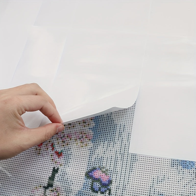 10pcs A4 Diamond Painting Tool Sticker Protection Paper