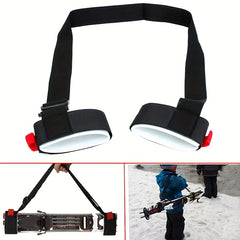Adjustable Ski Board Binding Strap Hand Held Double Board Fixing Strap