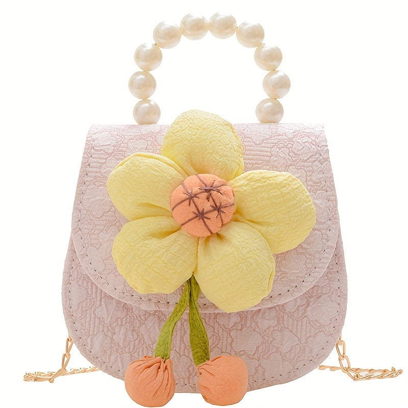 Faux Pearl Handbag Crossbody Bag Shoulder Bag Decorative Accessories