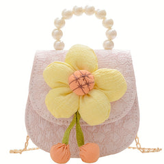 Faux Pearl Handbag Crossbody Bag Shoulder Bag Decorative Accessories
