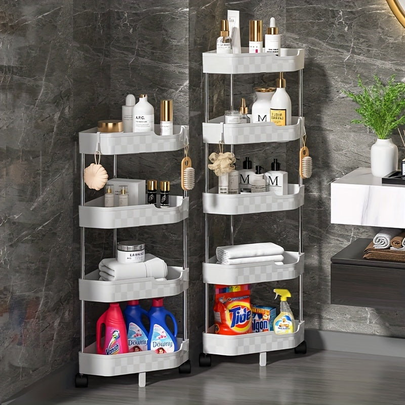Bathroom Floor Storage Rack Kitchen Corner Rack