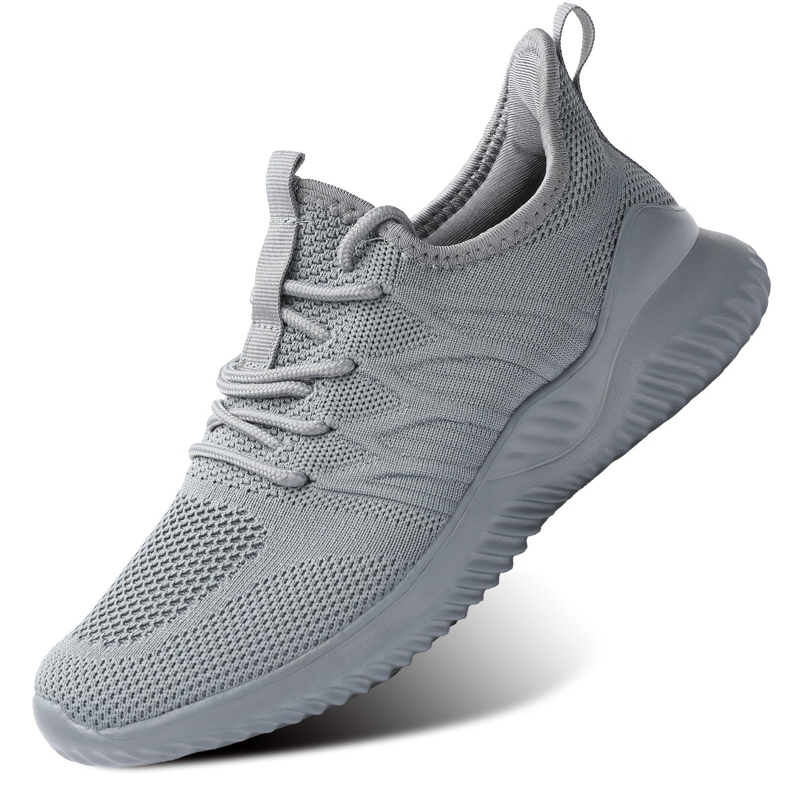 Breathable Knitted Platform Sneakers for Women - Running Shoes
