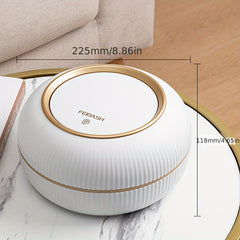 3L 9 5L Striped Trash Can for Living Room Office