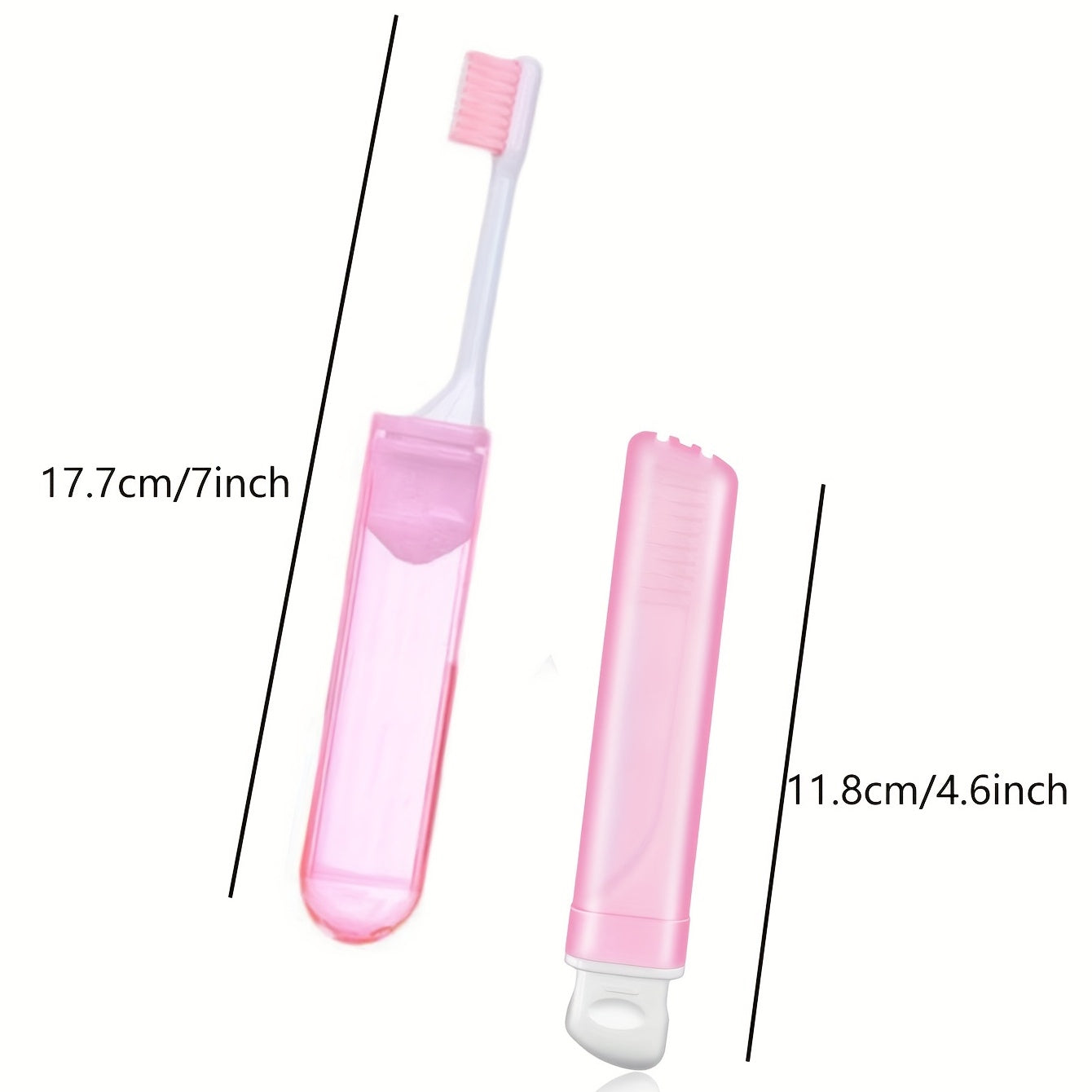 Travel Foldable Toothbrush with Box