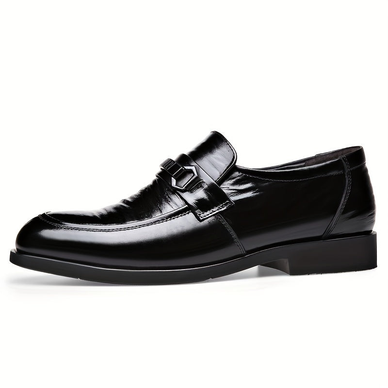 Men's Leather Oxford Shoes Non Slip Dress Shoes For Business
