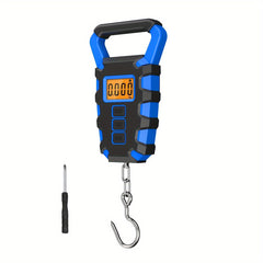 Digital Fish Weighing Scale 50kg Portable Hanging Luggage Scale