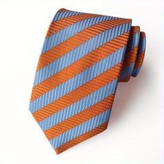 Men's Tie Necktie Dot Striped Floral Jacquard Necktie