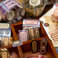 PET Diary Tape Memory Series Label Sticker 78.74in