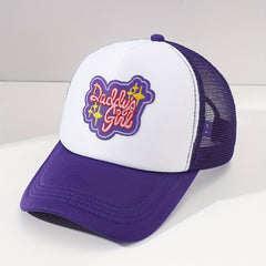 Men's Breathable Baseball Cap with Letter Print