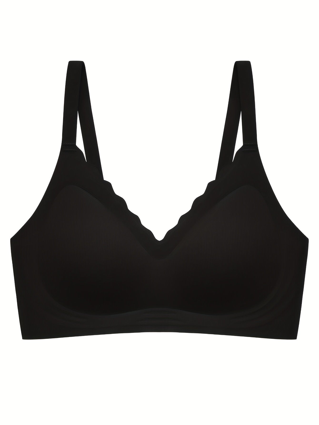 Seamless Wireless Push Up Bra Breathable Comfy Lingerie Underwear