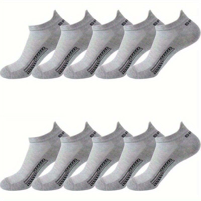 10pairs Boys Kids Thin Sweat Absorption Sports Short Socks