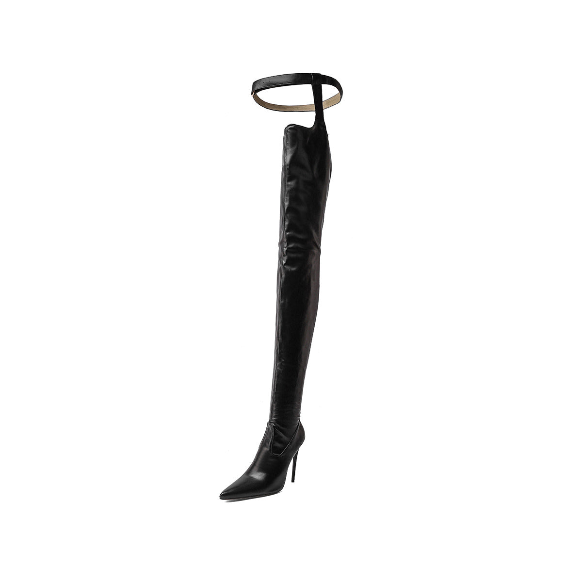 Women's Stiletto Heeled Over The Knee Boots