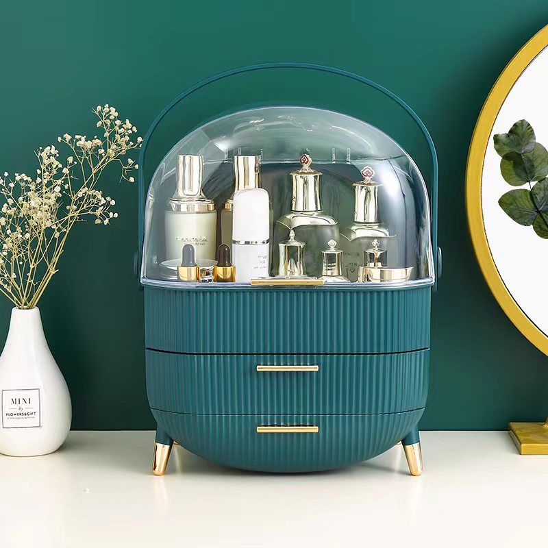1pc Cosmetic Storage Box Drawer Dust-proof Skin Care Product Shelf