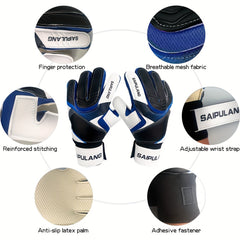 Football Goalkeeper Gloves Soccer Goalie Goalkeeping Gloves