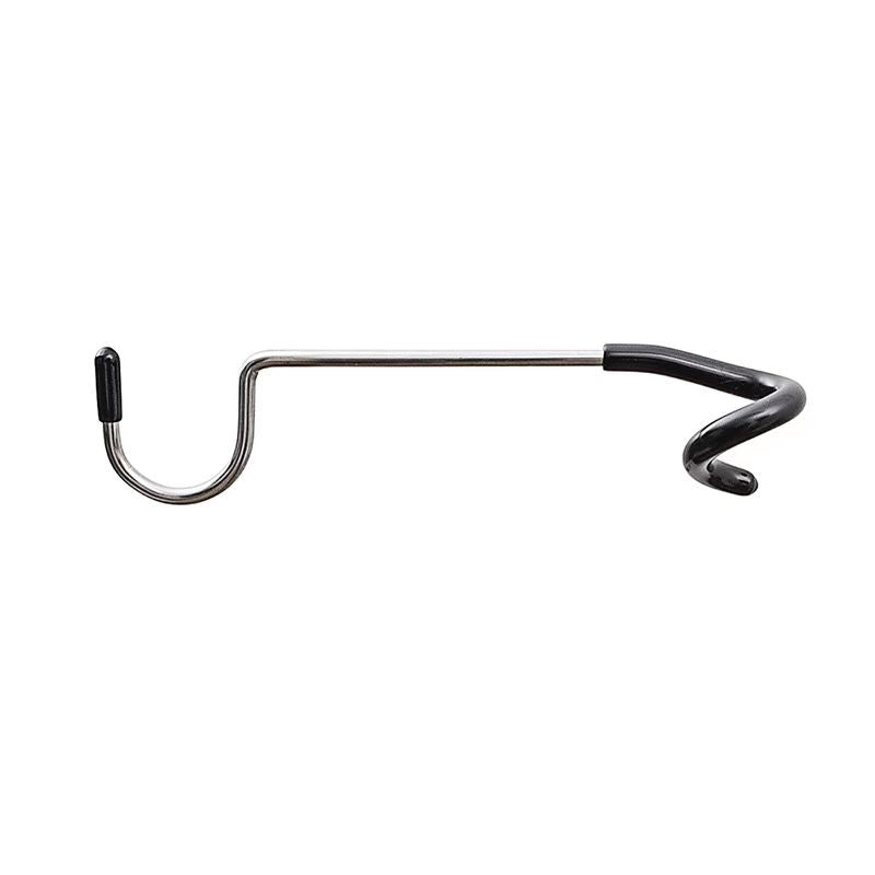 Stainless Steel Camping Light Pole Hook - Double Hook for Easy Hanging
