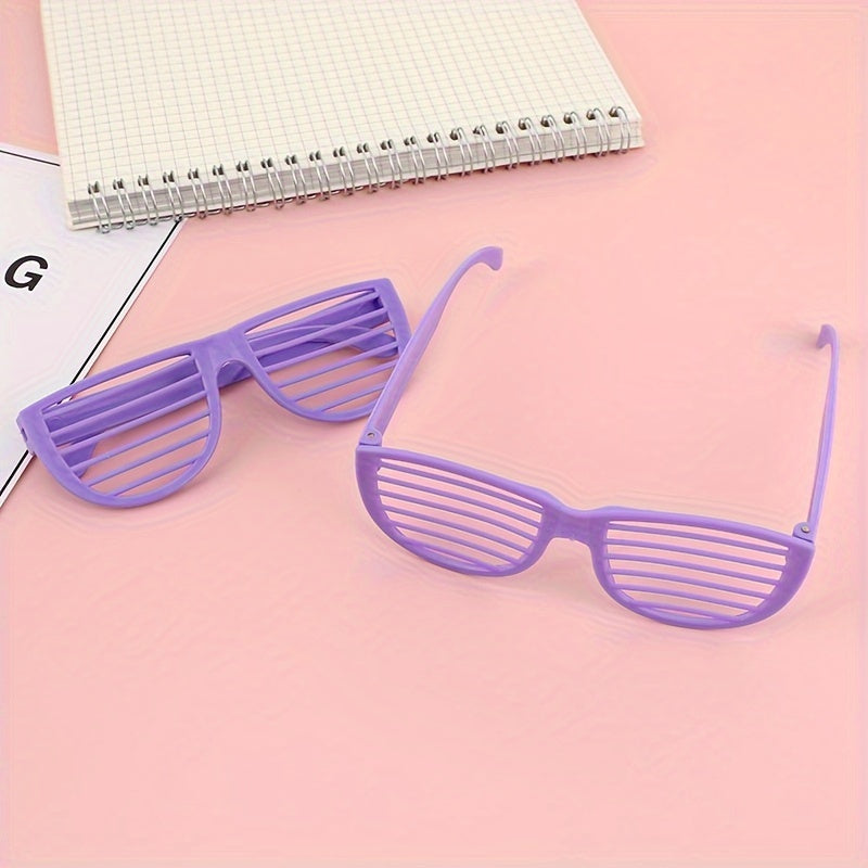 Blinds Glasses Masquerade Funny Party Carnival Glasses