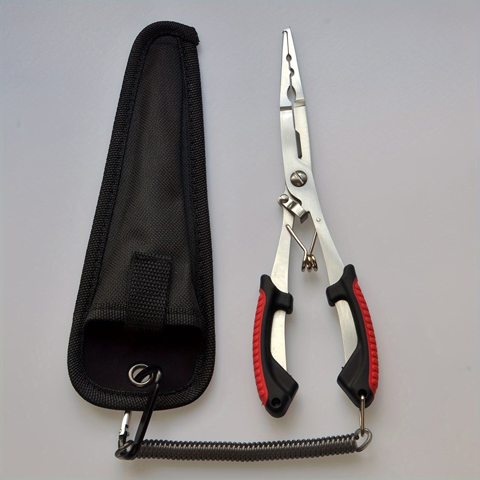 1pc Fishing Pliers Split Ring Opener Fish Line Cutter Tool