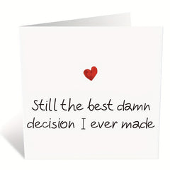 Romantic Anniversary Card Birthday Card For Girlfriend Boyfriend Wife Husband