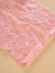 3 Pack Plus Size Floral Jacquard Briefs Women's Plus Panties Set