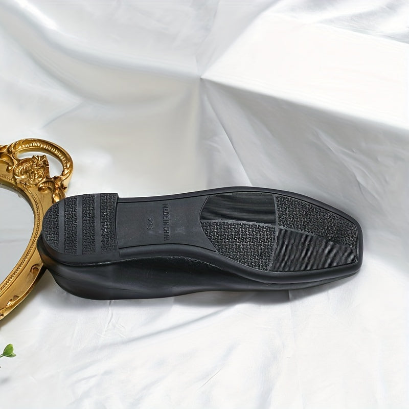 Women's Lightweight Square Toe Flats