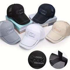 Breathable Mesh Baseball Cap for Outdoor Sports Sun Protection