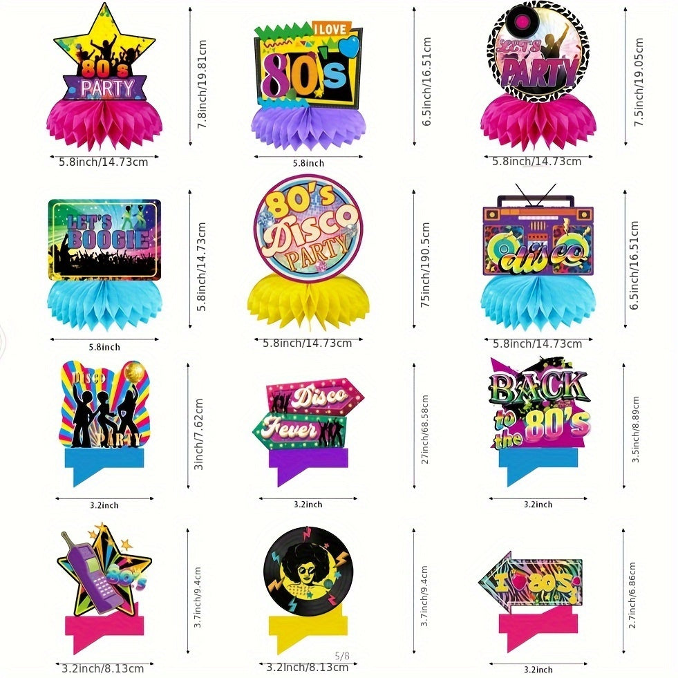 Birthday Party Honeycomb Table Decoration Supplies