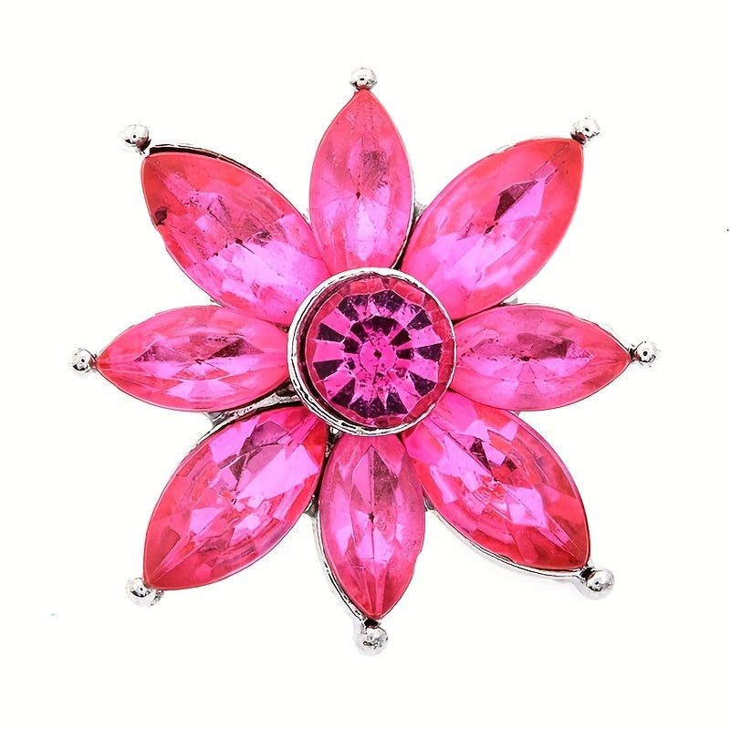 1pc 18mm Noosa Buckle Shirt Studs