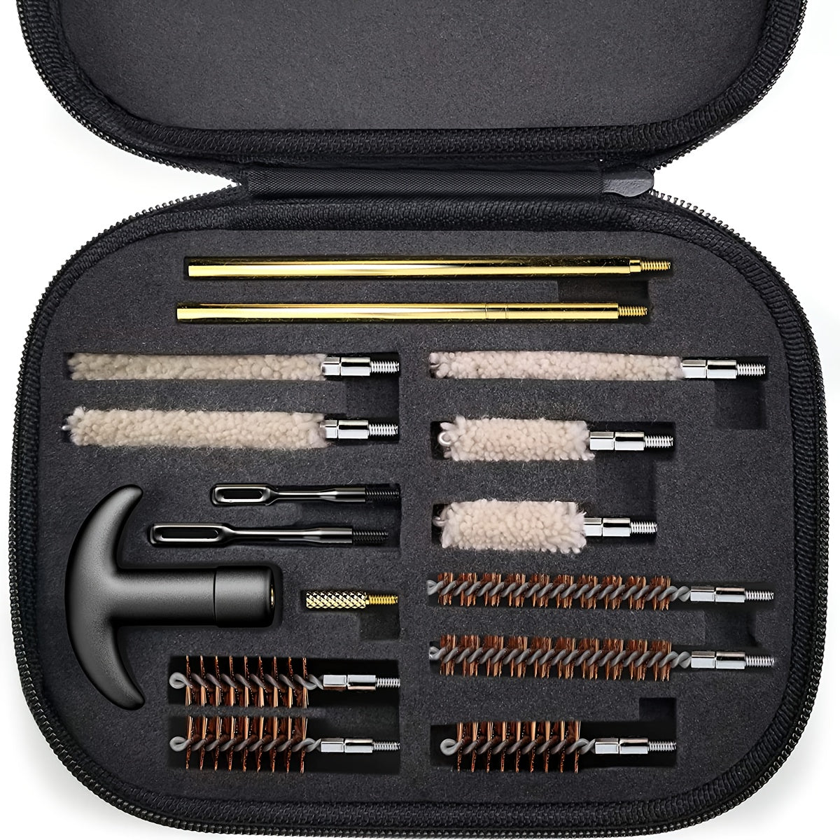 Heavy Duty Cleaning Kit Rod Brass Brush Set