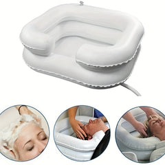 Portable Shampoo Bowl for Injured Elderly and Handicapped