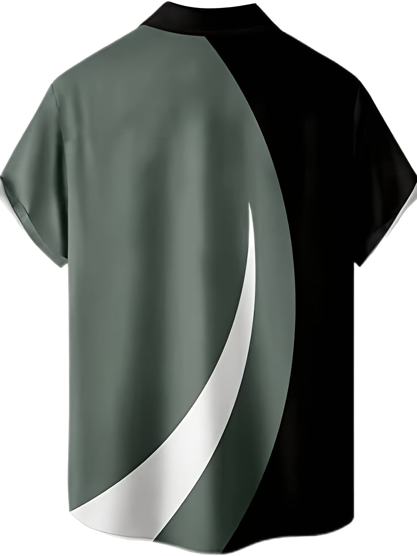 Men's Hawaiian Palm Tree Graphic Shirt Short Sleeves