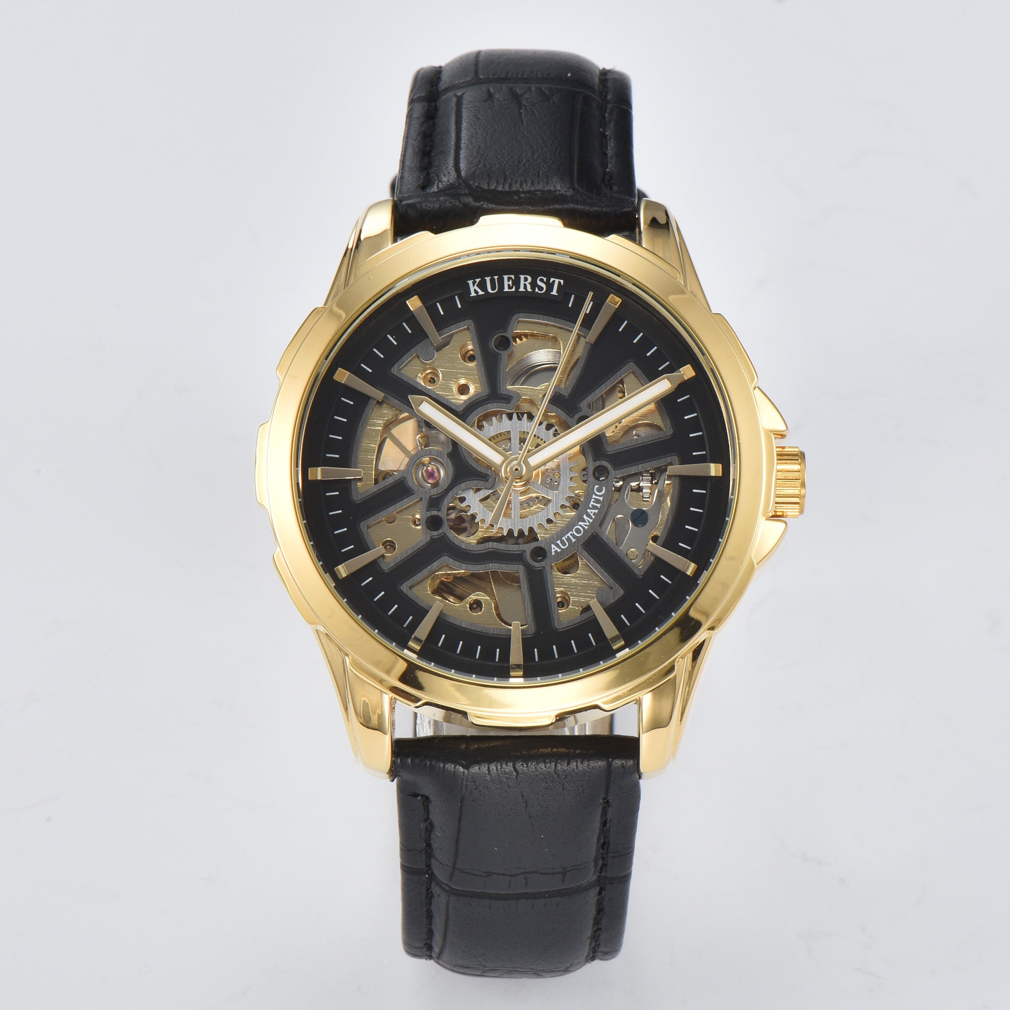 KUERST Hollow Luminous Business Wristwatch
