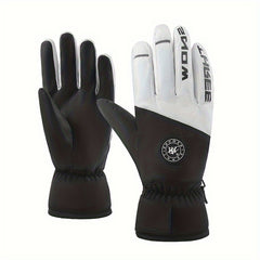 Waterproof Windproof Plush Gloves for Winter Outdoor Activities