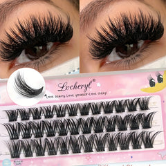 36 Pcs Lash Clusters Individual Lashes 9-14mm D Curl Wispy Extension