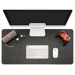 Large PU Leather Mouse Pad Waterproof Desk Pad