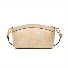 ZOOLER Small Cloud Embroidery Handbag Zipper Adjust. Strap
