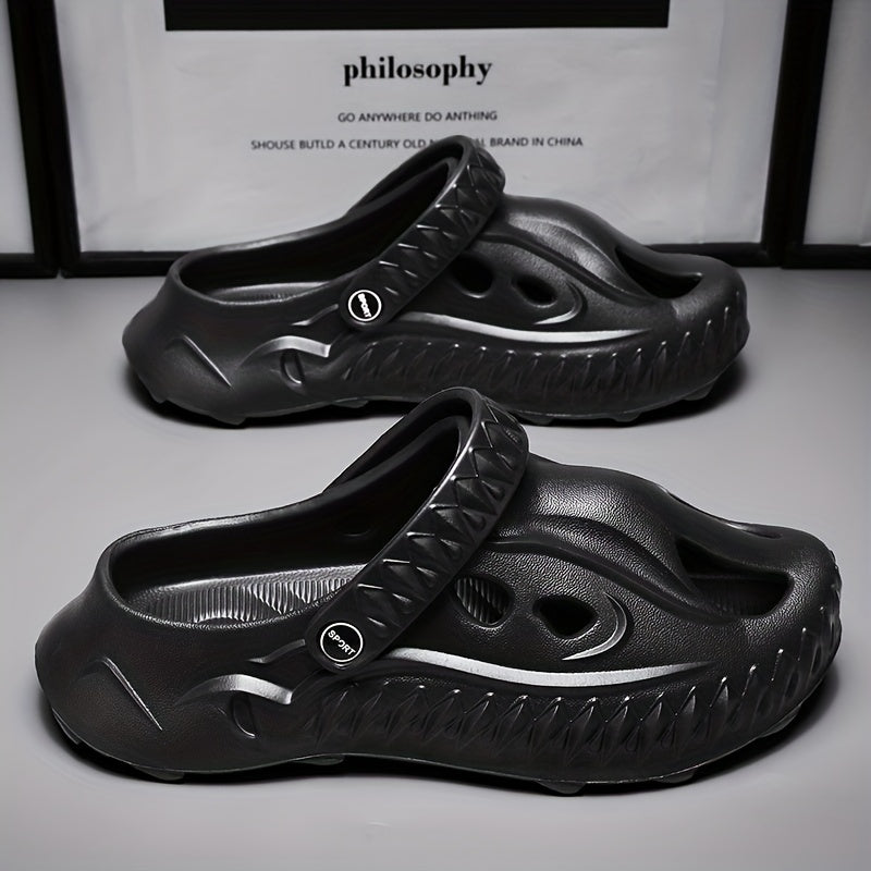 Men's Closed Toe Clogs Soft Sole Walking Sandals