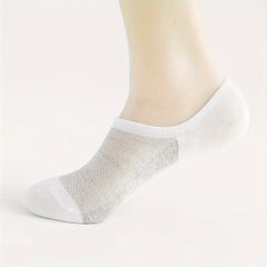 Men's Solid Liner Anklets Socks for Outdoor - 5 Pack