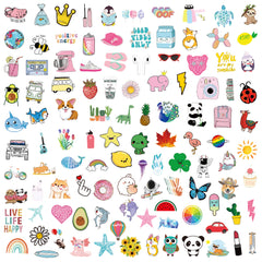110pcs Vsco Vinyl Waterproof Stickers Laptop Skateboard Stickers