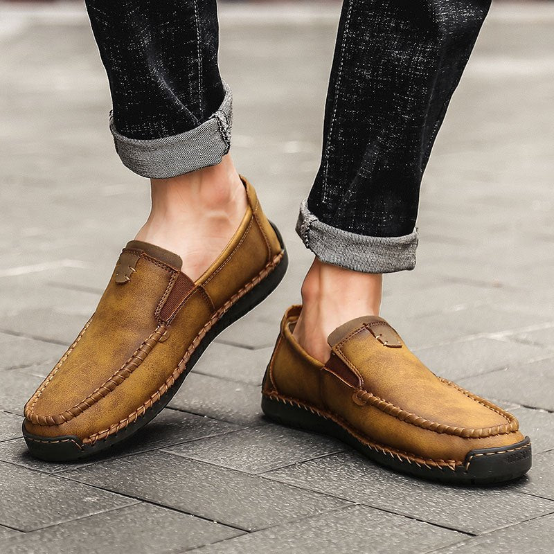 Men's Lightweight Slip On Loafer Shoes Breathable Comfortable Casual Sneakers